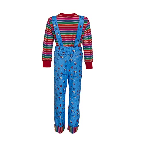 Disfraz infantil unisex estampado arcoíris talla 130 miniatura 4