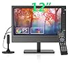 ZOSHING TV 12 pollici IPS 1080P,TV Portatile con Digitale DVB-T2 sintonizzatore Freeview,HDMI,USB,ingresso AV,ricarica da auto a 12 V per i paesi europei