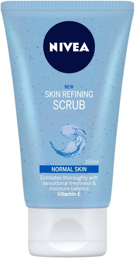 Face Wash, Skin Refining Scrub With Vitamin E & Hydra HQ, 150ml
