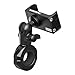 Metal Motorcycle Mount for Phone - by TACKFORM [Enduro Series] - NO SLINGS NEEDED. Rock solid holder for Regular and Plus sized iPhone and Samsung devices. Industrial Spring Grip