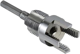 Juego de herramientas para enhebrar tuberías internas y externas, tubos de 30,5 y 86,4 cm, acero al carbono, kit de repa...