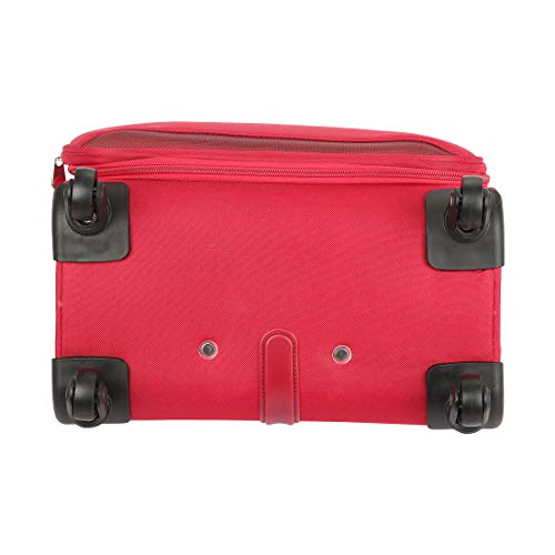 Image of American Tourister Kamiliant Zaka Polyester 56 cms Maroon Softsided Cabin Luggage (KAM ZAKA SP 56 cm - Maroon)