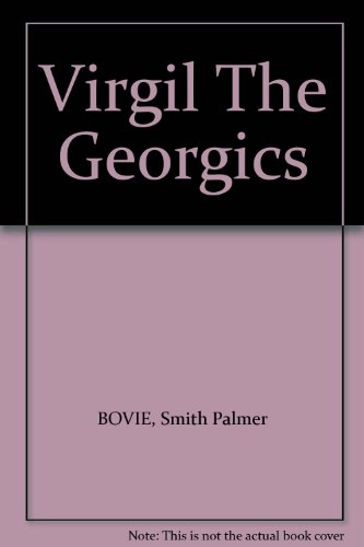 Virgil The Georgics [Unknown] B000REOUDM Book Cover