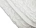 DJT Womens Off The Shoulder Tops Sexy Floral Lace Long Sleeve Slim Fit Shirts Dressy Casual Party Clubwear Outfits White M