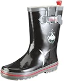  Capt\'n Sharky Casper 130017, Jungen, Stiefel, Schwarz (schwarz/grau 1), EU 27