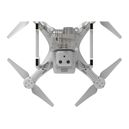 dji phantom 3 professional quadcopter aircraft 3-axis gimbal amp 4k uhd video camera remote controller included - bundle with extra battery aluminum case