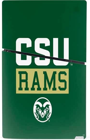 Skinit Decal Gaming Skin Compatible with PS5 Slim Digital Edition Console - Officially Licensed Colorado State University CSU Rams Design