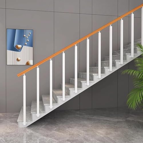 Husillos de metal ajustables para barandilla de escalera con soporte de base plana 7
