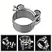 T-Bolt Hose Clamp Set - 304 Stainless Steel 17-35mm (6 Sizes) for Home/Industrial Use,29,31mm