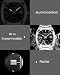 Imagen de CIVO Relojes de Pulsera Hombre Acero: Relojes Analógico Cuarzo Impermeable Calendario