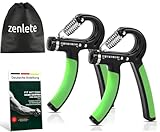 zenlete Profi Fitness Handtrainer, 2-er Set Fingertrainer
