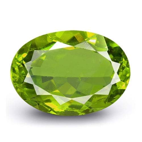 Péridot naturel non chauffé pour création de bijoux uniques, pierre certifiée mixte