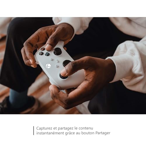 Manette Xbox sans fil avec croix multidirectionnelle hybride et grip texturé - 5