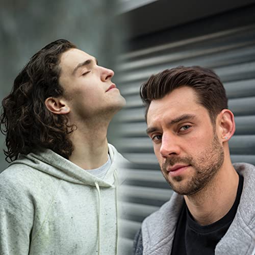 Funlmo 1 Pair Implant Grade Titanium Stud Earrings Set Hypoallergenic 3Mm Cubic Zirconia Silver Earrings For Women Girls For Men For Sensitive Ear #TOP4