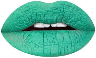 AromiJade Green Matte Liquid Lipstick | Green Lip Color, Vegan + Cruelty-free, Long-lasting and Smudge Proof Lipstick, Handmade (Jade Green)