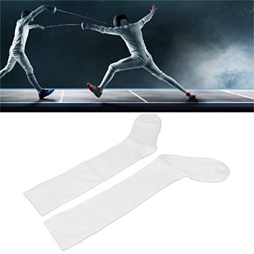 Meias de Esgrima, Meias de Esgrima Protetoras de Algodão Espessado para Epee Saber e Foil Feminino M