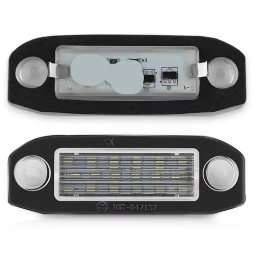 Lámpara matrícula LED 12V de alta luminosidad para Volvo V60 C30