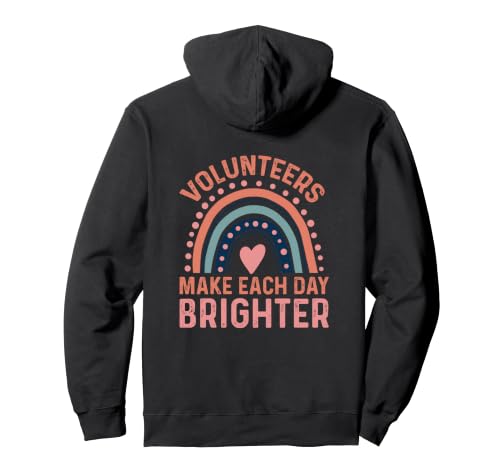 Volunteers Make Each Day Brighter Social Worker Volunteer �p�[�J�[