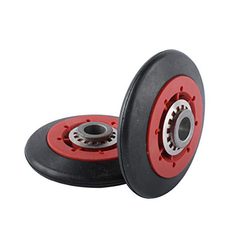 W10314173 Drum Support Roller Compatible with Whirlpool,Kenmore, Magic Chef, Matag, Replace 8536973,8536974,W10314171, WPW10314173,AP6019303, PS11752609，Dryer Drum Roller Replacement Part. Pack of 2 - Thumbnail 4
