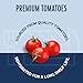 Premium Dehydrated Tomato Powder, 24 oz Size Quart Jar - From Harvest Red Tomatoes by Harmony House Foods