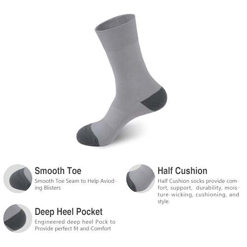 Men's Ultra-Light Thermal Socks - Thin Warm Heat Socks with Self Heat Yarn, Great Gift2