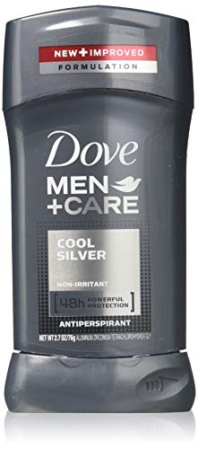 Dove Men + Care Antiperspirant, Cool Silver, 2.7 Ounces each, Pack of 9