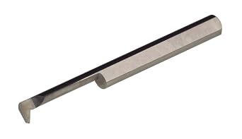 THINBIT PT31BRE MICROBIT TiAlN Coated Solid Carbide Profiling Tool, .187" Minimum bore, .705" Reach, Standard Elliptical Neck with .083" Projection and 3/16" Shank