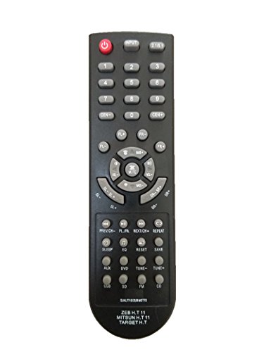 Image of LipiWorld HT 11 ZEBRONICS Home Theater with USB System Remote Control Compatible for ZEBRONICS Home Theater Remote