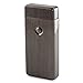 Tesla Coil Lighters Metal Minimalist USB Rechargeable Windproof Arc Lighter - Gun Metal