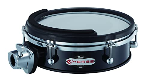 Pearl Electronic Drum Pad, Jet Black (EM10TC)