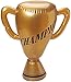 Zugar Land Gold Large 16 Inch Inflatable Trophy Cup with Handles. (16