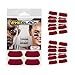 EyeBlack Under Eye Strip for Athletic Sports Team - Enhance Performance, Show Team Spirit, Comfortable, Easy-to-Apply, Perfect for Game Day, Practice, Champions - Maroon - 24 Strips / 12 Pairs