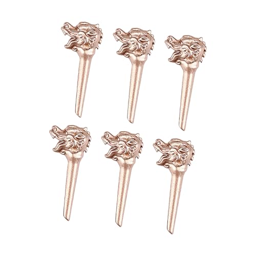 Lot de 6 chevilles de chevalet guitare acoustique pour personnaliser son instrument de salon