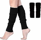 Accessoires Mode: Jambières guêtres leg warmers tricotées suivent les tendances de la mode des femmes et des filles. Portez-le facilement avec des chaussures en cuir, des bottes, des talons, des baskets, des leggings, des jupes, des pulls et des manteaux pour ajouter une superposition à votre garde-robe d'automne et d'hiver.