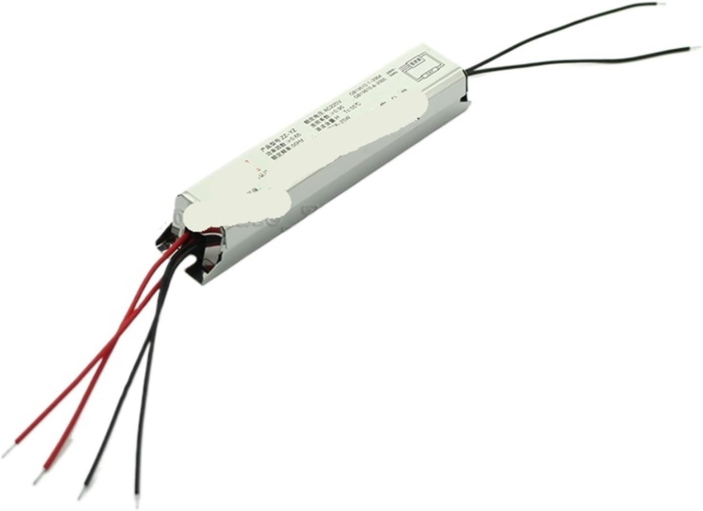 2 Pcs Stainless Steel 18w -25W AC 220V T4 T5 Fluorescent Bulb Ballast T4 T5 Straight Fluorescent Lamp