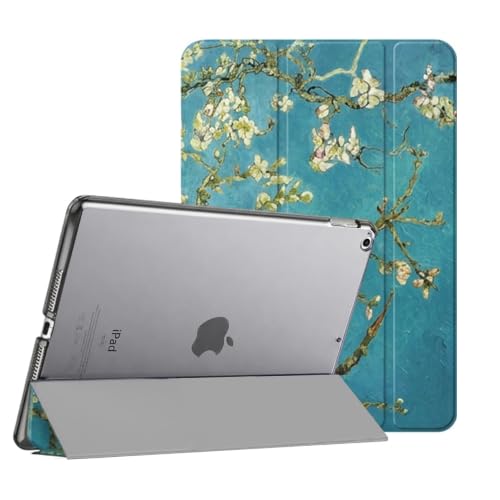 Image of MOCA Case for 10.2 inch iPad 9th 8th 7th Gen 10.2 inch iPads 2021 2020 2019 Launch A2603 A2604 A2605 A2270 A2428 A2429 A2430 A2197 A2198 A2200 Flip Cover (Blossom, 10.2 inch iPad 9th 8th 7th Gen)