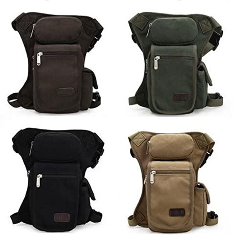misppro Canvas Waist Multi Pack with Leg Strap Hunting Travel Hip Bag2