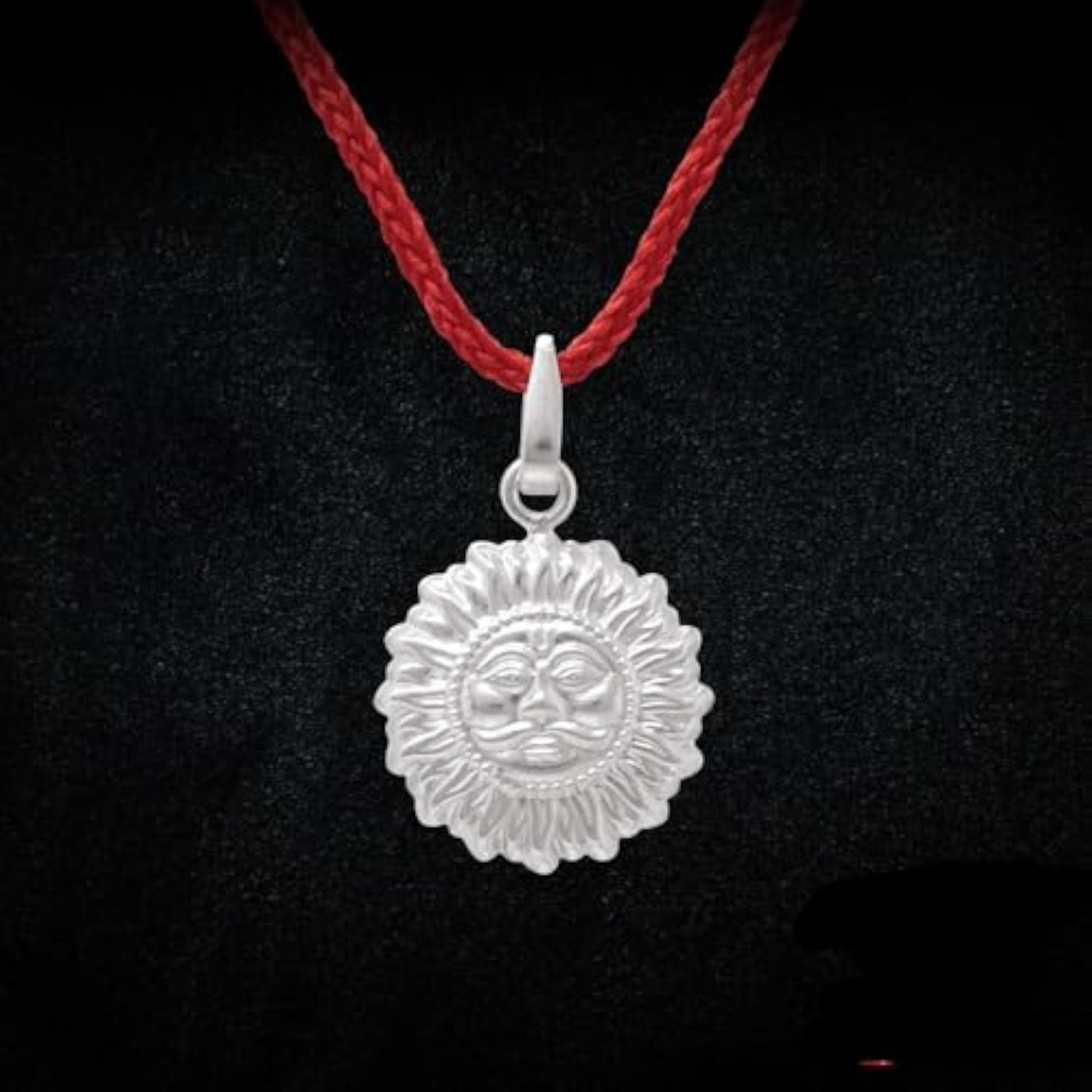 Silver Sun God Pendant, 99.6% Pure