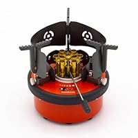 アルコールストーブ Fishbone FB-02E ボルケーノレッド　美品 アルコールストーブ Fishbone FB-02E ボルケーノレッド 美品