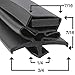 Beverage-Air RI18-HS-26 Door Commercial Refrigeration Gasket ? Made in the USA ? Premium Quality ? Easy to Install