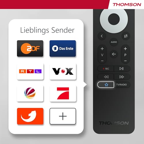 Thomson 40 Zoll (121 cm) Full HD Fernseher Smart Android TV (WLAN, Triple Tuner DVB-C/S2/T2, Netflix, YouTube, Prime Video, Disney+) - 40FA2S13-2023 – Bild 8