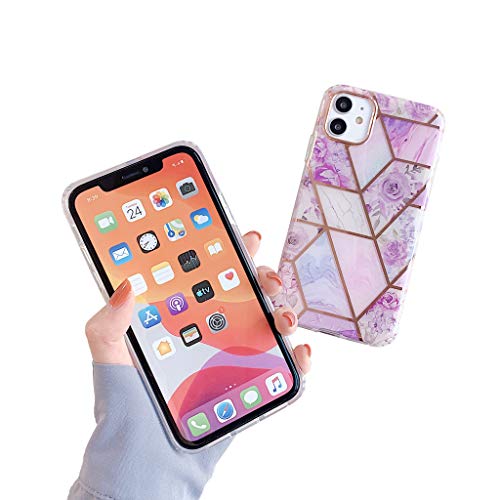 Image of MVYNO Stylish Fashion Cover Compatible with iPhone 11 | Shockproof Floral Premium Cases and Covers for Girls & Women (Hard | Silicone | Multi-Coloured)