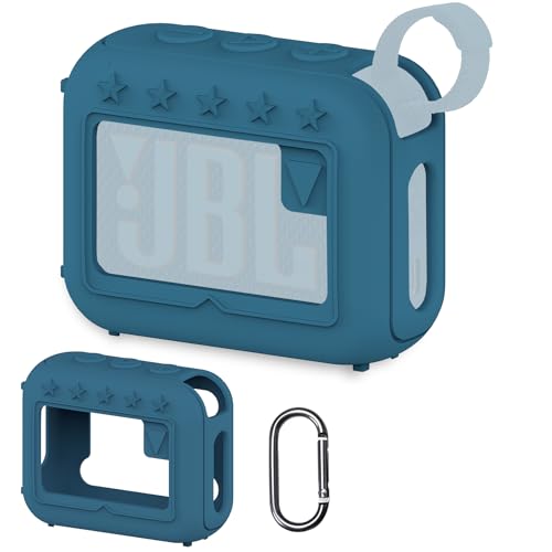 XEGIMOR Silicone Cover Case for JBL Go 4 Portable Bluetooth Speaker