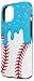 Baseball Ice Cream Drip with Sprinkles Youth Boys Baseball Case for iPhone 13