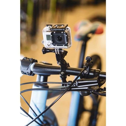 Hama Stangenbefestigung f&uuml;r GoPro Kamera (1,6-4 cm) schwarz, 00004375