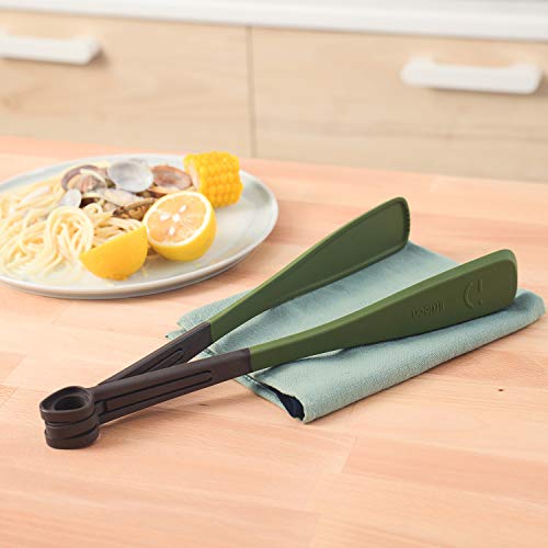 Tango Food Tongs-Olive Green #TOP2