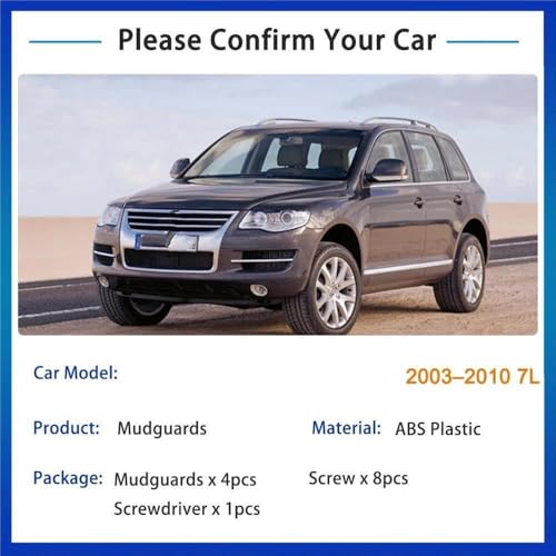 Fender Flare Touareg 2003 à 2010 d'une finition constructeur rigoureuse