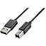 Insignia - 10' USB 2.0 A-Male-to-B-Male Cable - Black