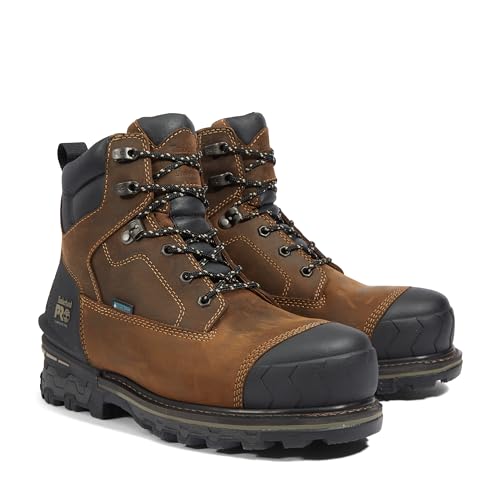 Image of Timberland PRO Men's Boondock HD 6 Inch Composite Safety Toe Waterproof Insulated Boots