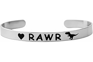 RAWR Means I Love You In Dinosaur Bracelet for Women